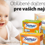 Obľúbené dojčenské mlieko Sunar teraz lacnejšie